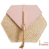 Bolsa - Hexagon de Palha - MagazineInnovar