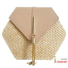 Bolsa - Hexagon de Palha - MagazineInnovar