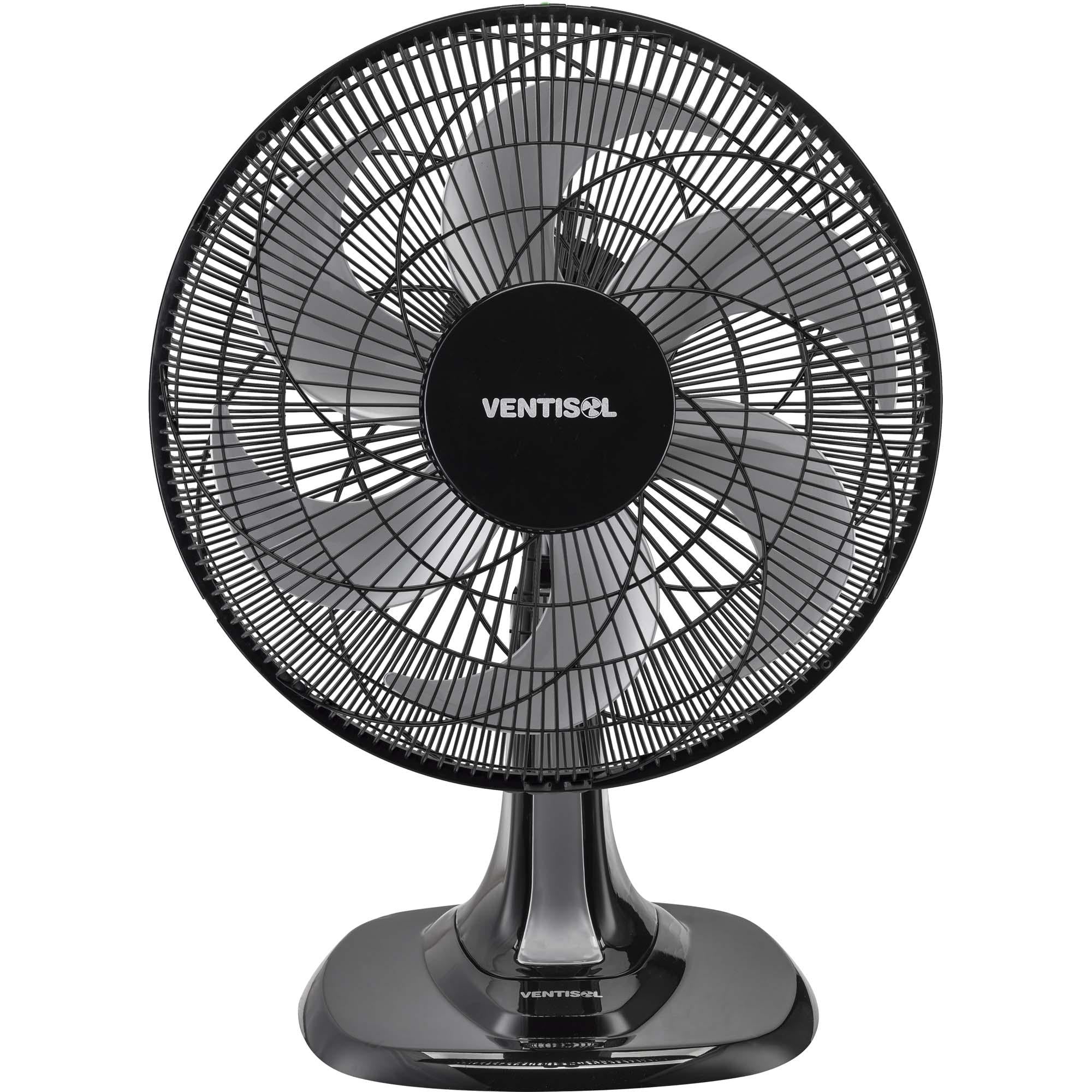 Ventilador de Mesa 40cm com 6 Pás 127V TURBO 6 Preto/Cinza V - MagazineInnovar