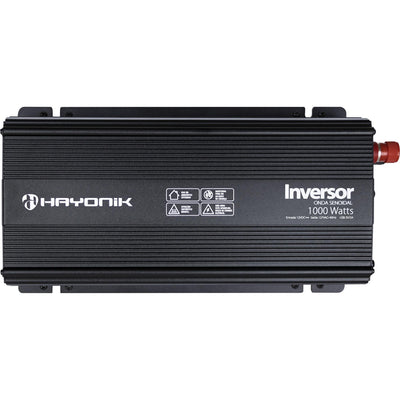 Inversor de Onda Senoidal 1000W 12VDC/127V PW21-1 HAYONIK