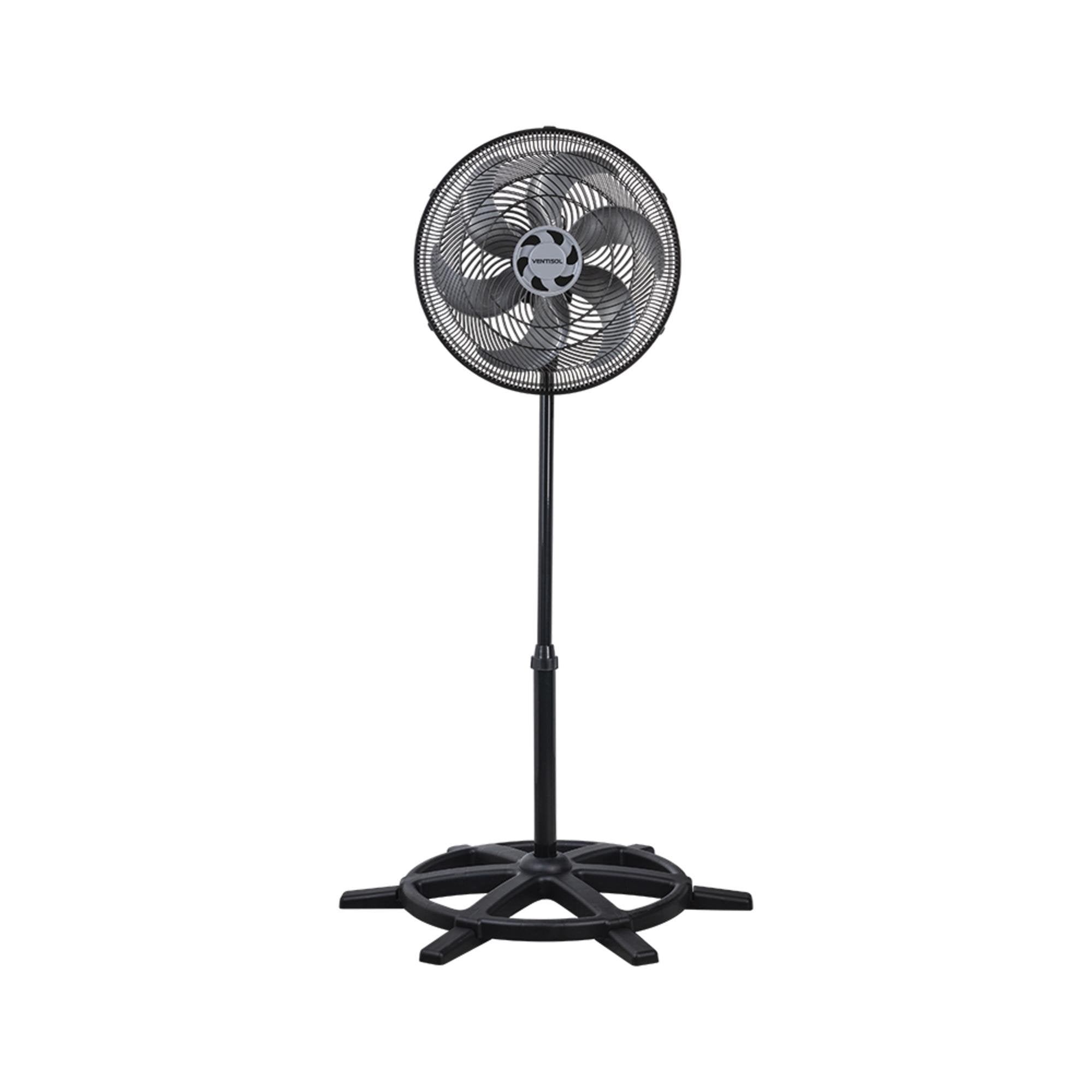 Ventilador de Coluna 40cm 220V Turbo6 Preto VENTISOL