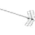 Antena Digital UHF YAGI 18 PROHD1118 PROELETRONIC - MagazineInnovar