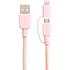 Cabo USB/Mini C/Lightning CP-ABLP150P Rosa SONY - MagazineInnovar