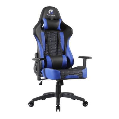 Cadeira Gamer Cruiser Preta/Azul FORTREK - MagazineInnovar