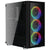 Gabinete Gamer Mid Tower Quartz Revo RGB Preto AEROCOOL