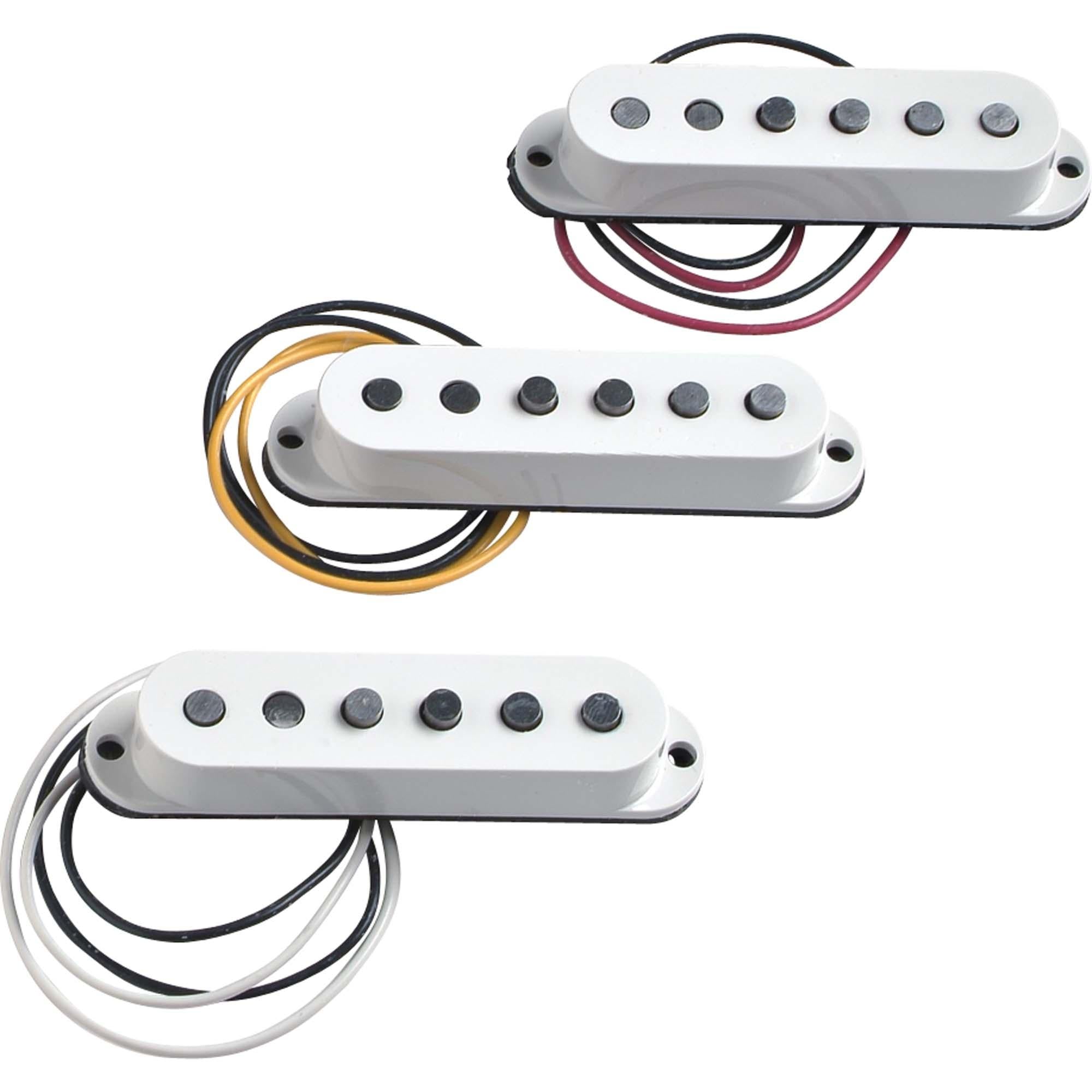 Set de Captadores para Guitarra TEX-MEX STRATOCASTER Branco