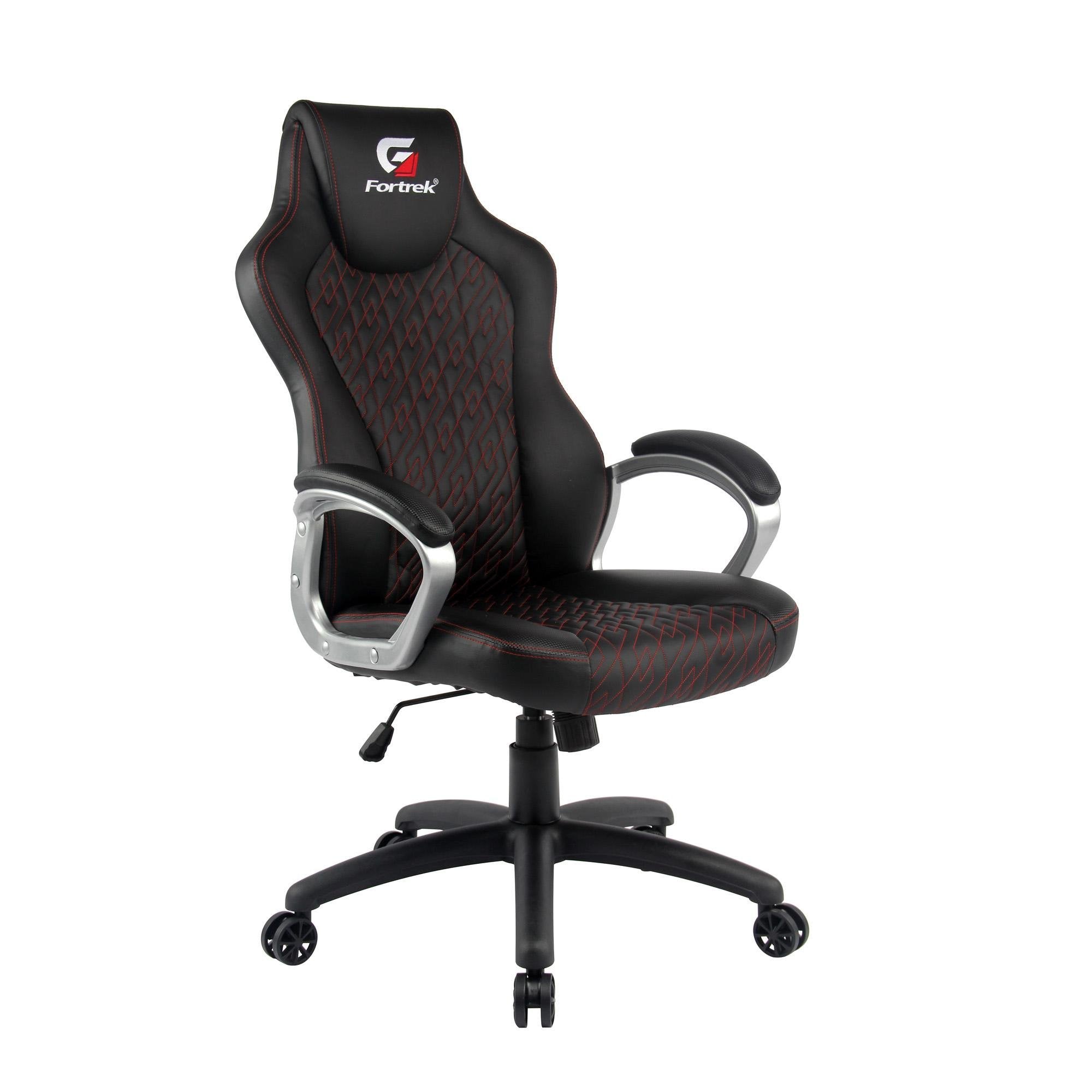 Cadeira Gamer Blackfire Preta/Vermelha FORTREK