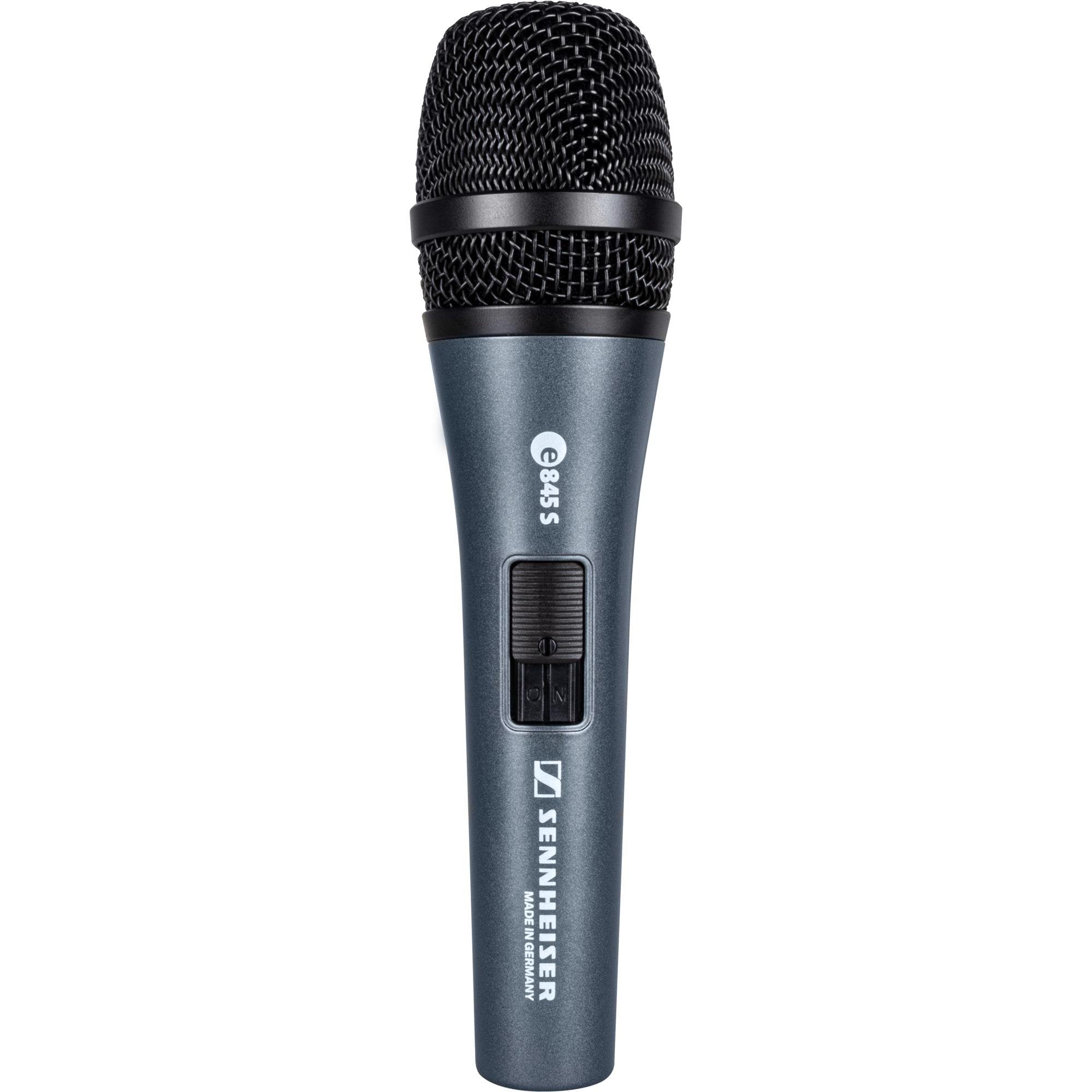 Microfone Dinâmico Super Cardióide E845-S SENNHEISER