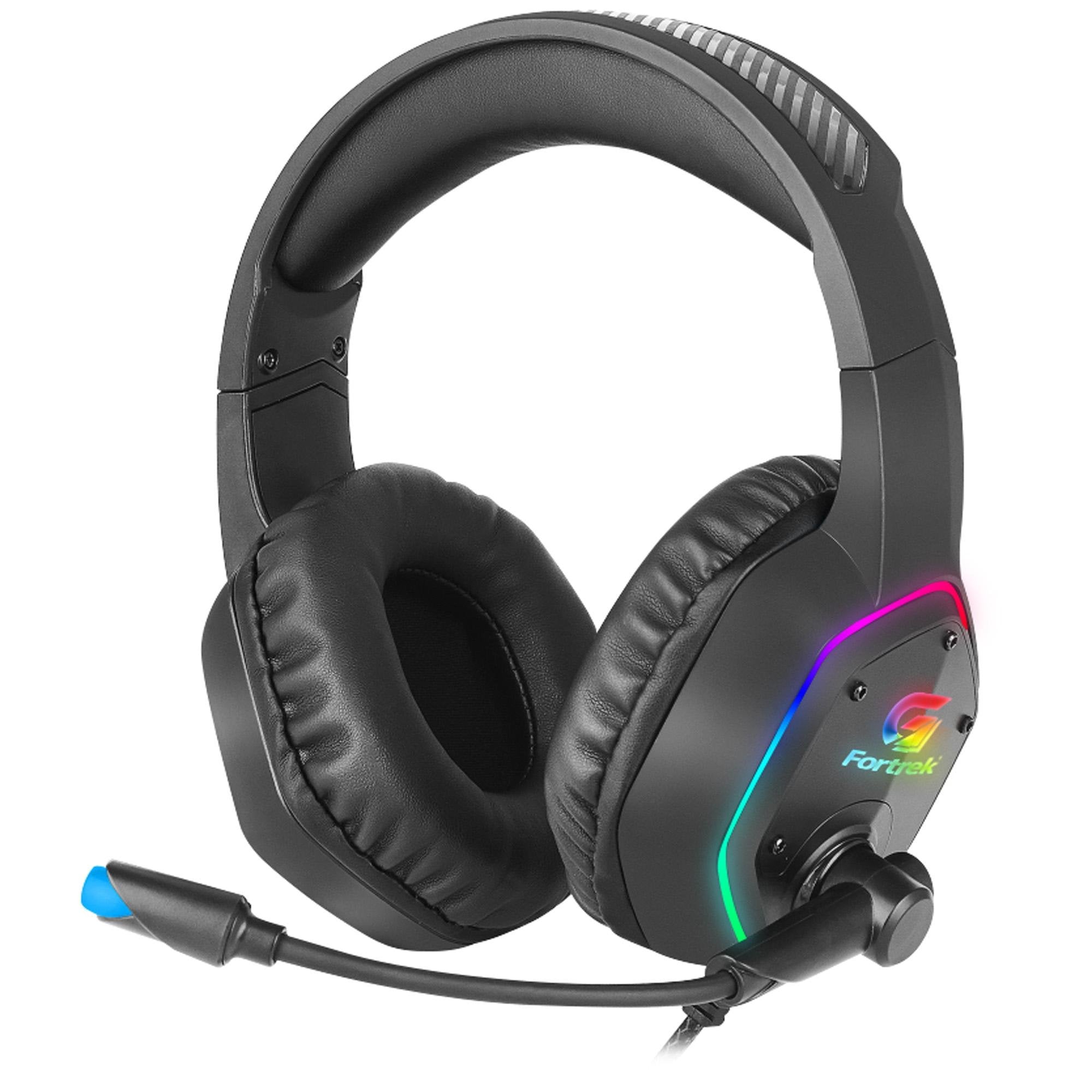 Headset Gamer RGB Blackfire Preto FORTREK