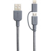 Cabo USB/Mini C/Lightning CP-ABLP150H Cinza SONY - MagazineInnovar