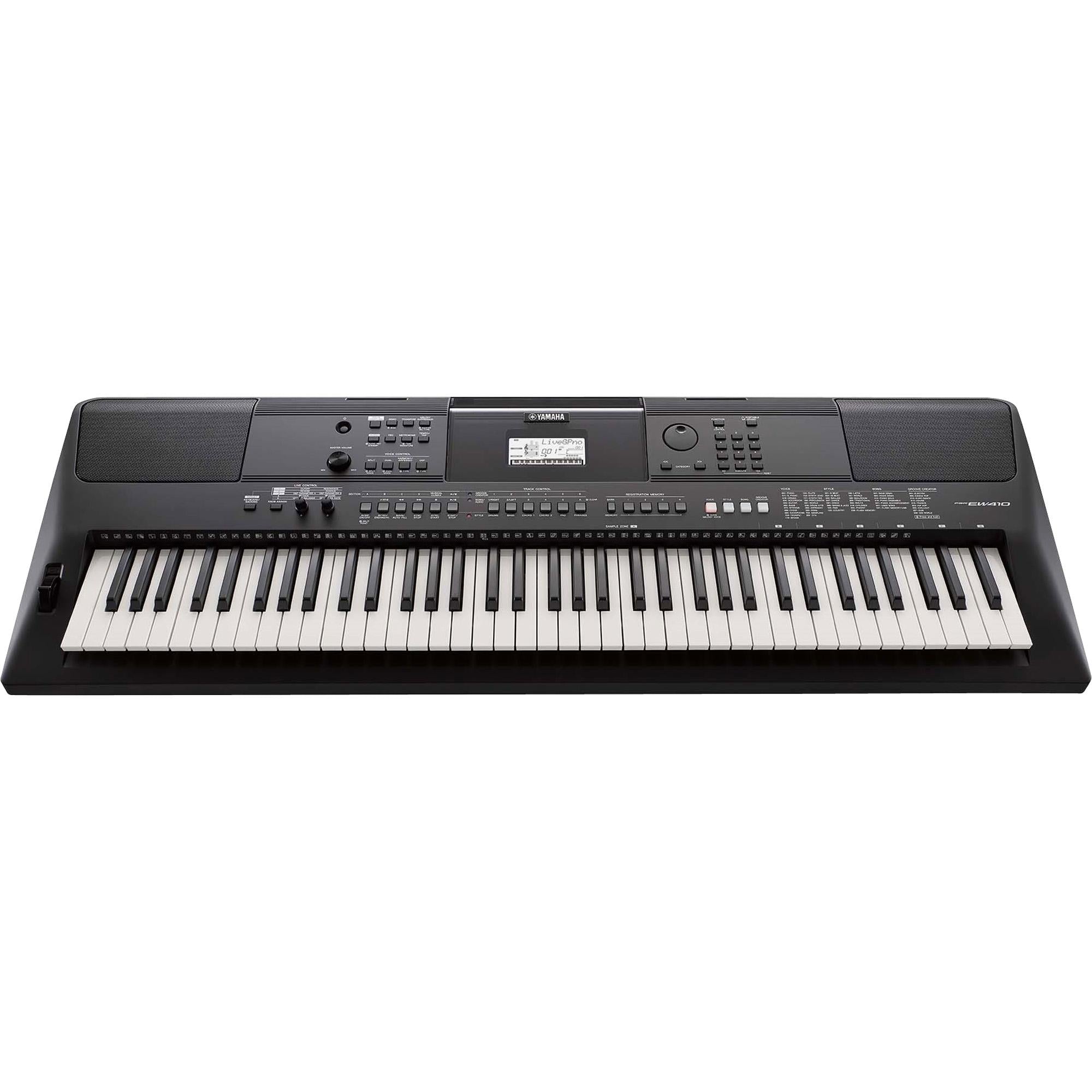 Teclado Arranjador PSR-EW410 Preto YAMAHA