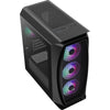 Gabinete Gamer Mini Tower Aero One Mini Frost Preto AEROCOOL - MagazineInnovar