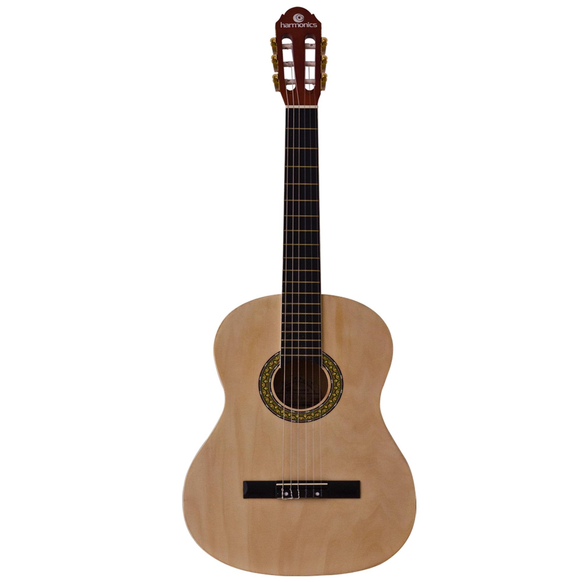 Violão Acústico Clássico Nylon GC-10NT Natural HARMONICS - MagazineInnovar