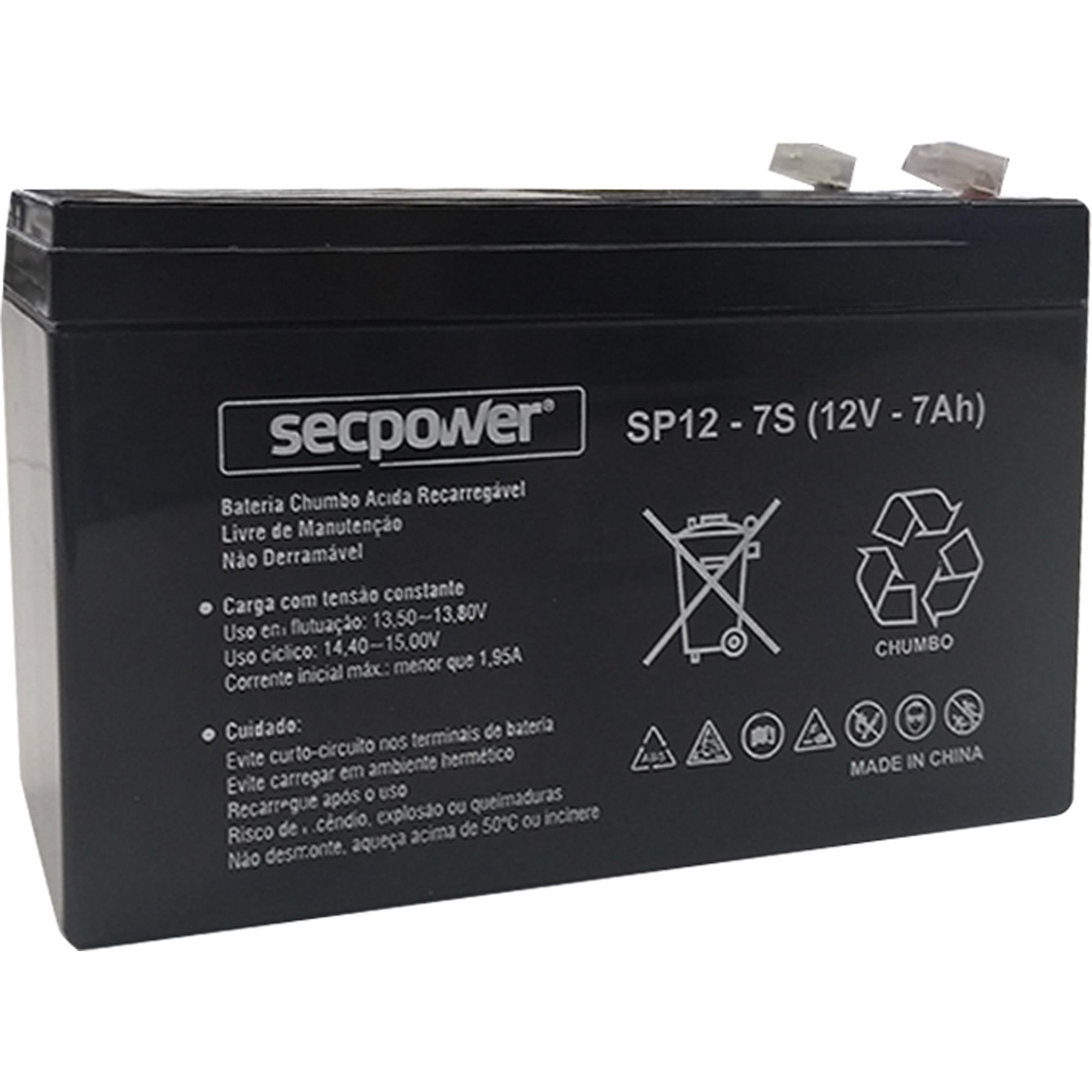 Bateria Selada SP12-7A SECPOWER - MagazineInnovar