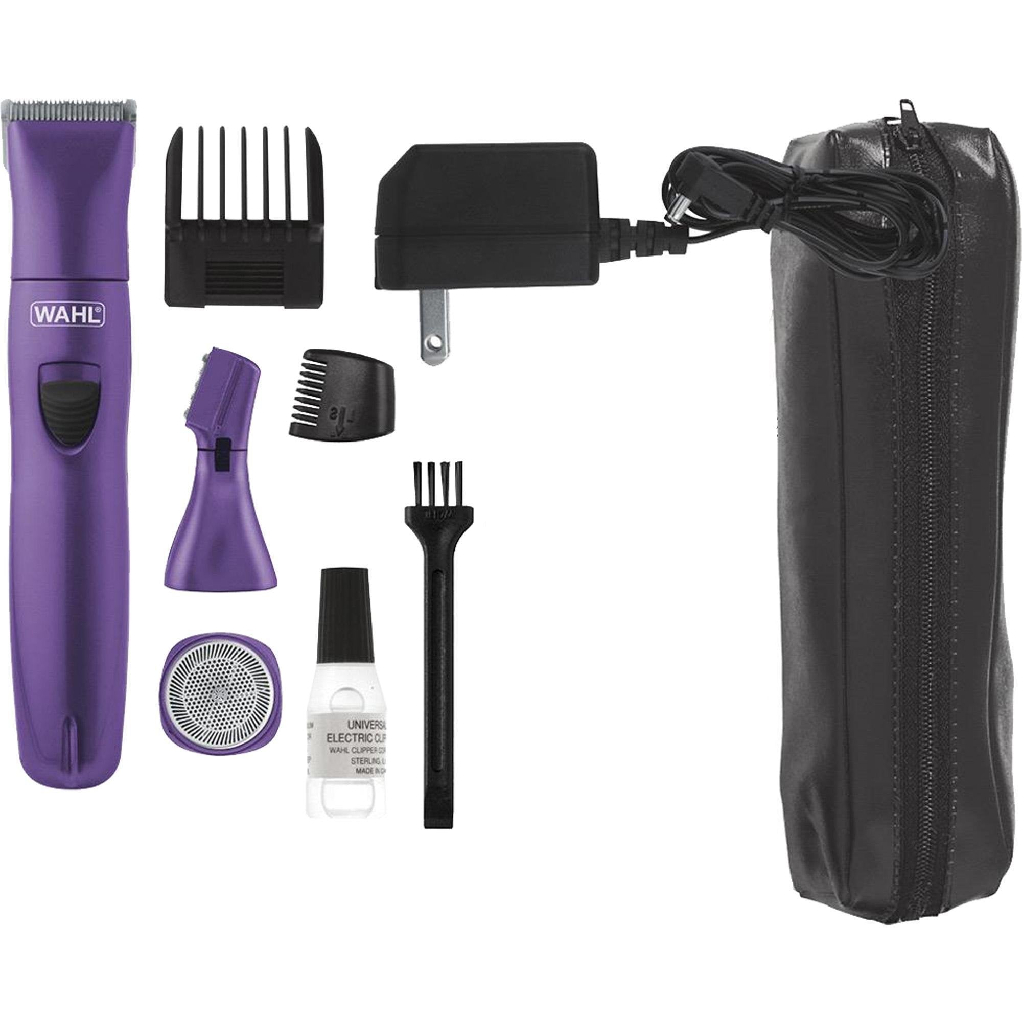 Aparador de Pelos sem Fio Bivolt TOTAL BODY KIT Roxo WAHL - MagazineInnovar