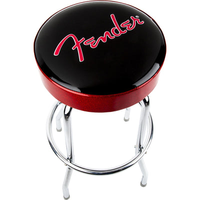 Banco Barstool 30" Vermelho/Preto FENDER - MagazineInnovar