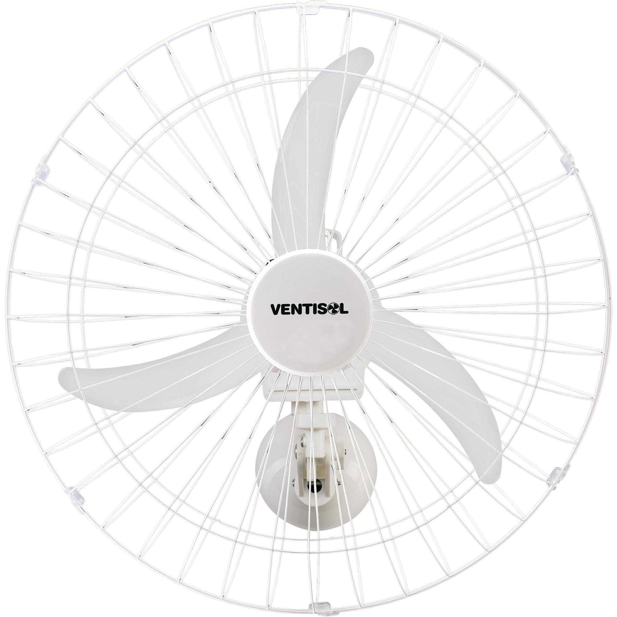 Ventilador de Parede Comercial 60cm Bivolt Branco VENTISOL