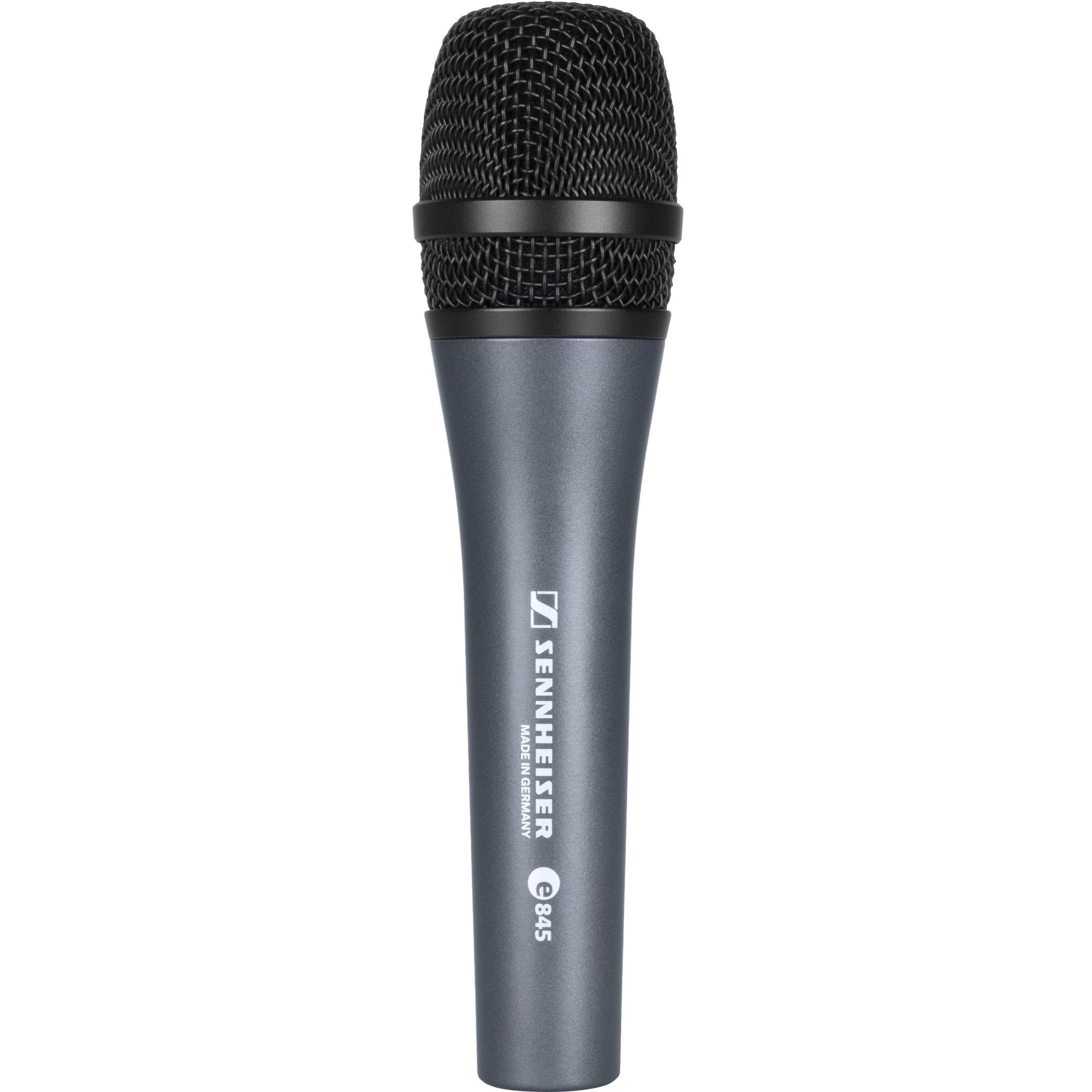 Microfone Dinâmico Super Cardióide E845 SENNHEISER