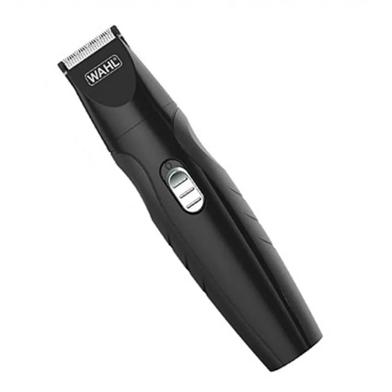 Kit Aparador de Pelos Recarregável GROOMSMAN Preto WAHL - MagazineInnovar