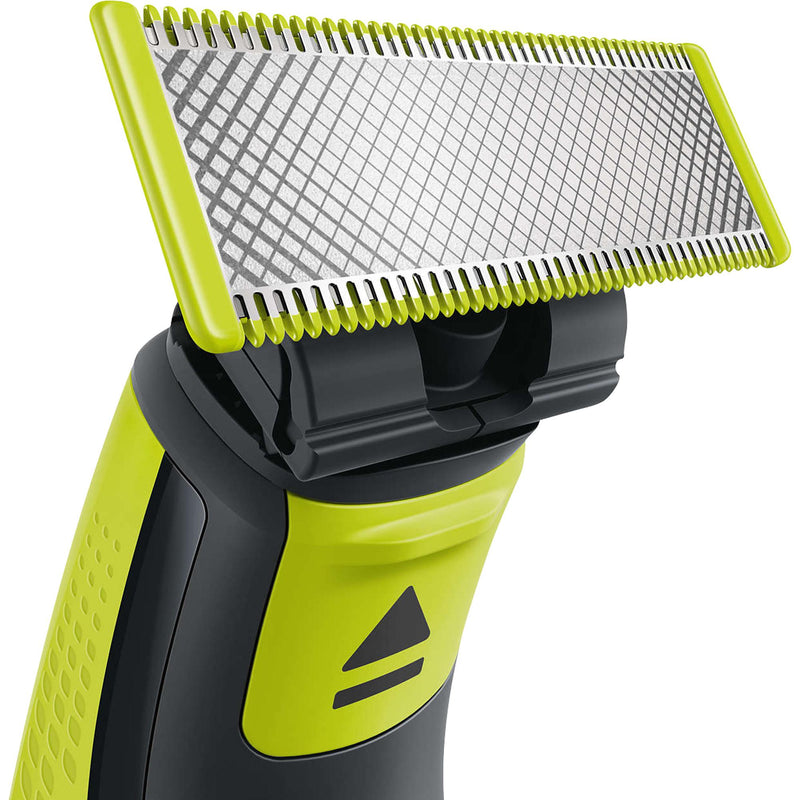 Aparador de Pelos Bivolt OneBlade QP2521/10 Cinza/Verde PHIL - MagazineInnovar