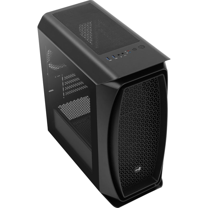 Gabinete Gamer Mini Tower Aero One Mini Preto AEROCOOL