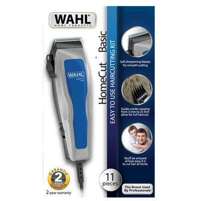 Máquina de Corte 220V Home Cut Cinza/Azul WAHL