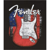 Camiseta Red Strat "M" Preta FENDER