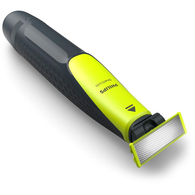 Aparador de Pêlos Bivolt OneBlade QP2510/10 Cinza/Verde PHIL - MagazineInnovar