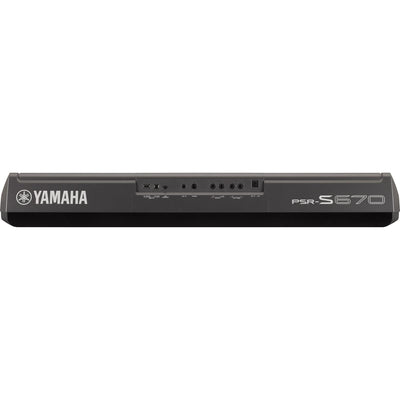 Teclado Arranjador PSR-S670 Preto YAMAHA - MagazineInnovar