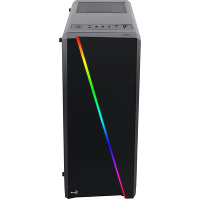 Gabinete MID Tower RGB Cylon Preto AEROCOOL