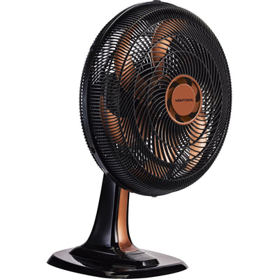 Ventilador de Mesa 40cm 220V TURBO6 Bronze VENTISOL - MagazineInnovar