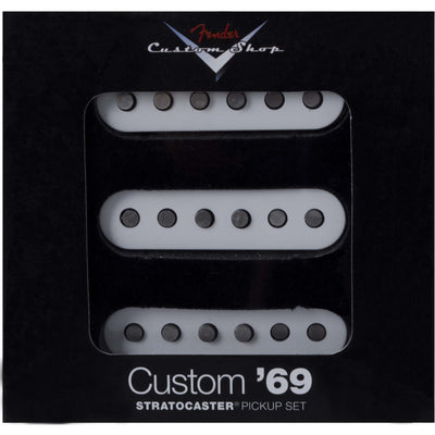 Set de Captadores Para Guitarra CUSTOM '69 STRAT Branco FEND - MagazineInnovar