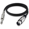 Cabo para Microfone XLR(F) X P10 10m PLAYER Preto HAYONIK - MagazineInnovar