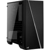 Gabinete Gamer Mini Tower RGB Mini Cylon Preto AEROCOOL