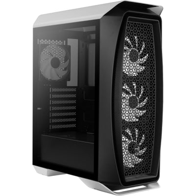 Gabinete Gamer Mid Tower RGB Aero One Frost Branco AEROCOOL - MagazineInnovar