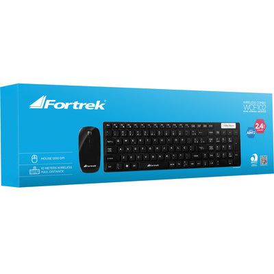 Combo Teclado + Mouse Wireless WCF-102 FORTREK - MagazineInnovar