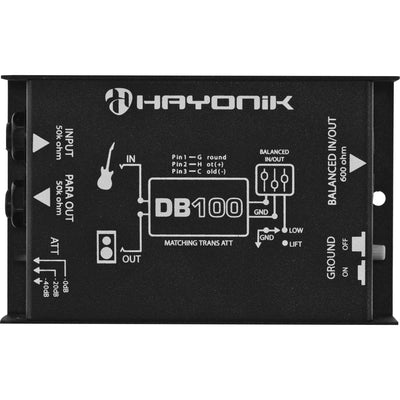 Direct Box Passivo DB100 Preto HAYONIK