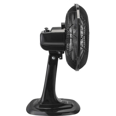 Ventilador de Mesa 30cm com 6 Pás 220V TURBO 6 Preto/Cinza V