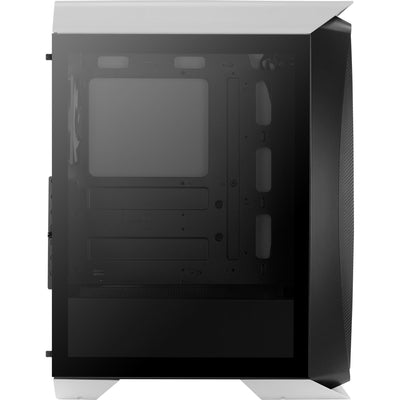 Gabinete Gamer Mid Tower RGB Aero One Frost Branco AEROCOOL - MagazineInnovar