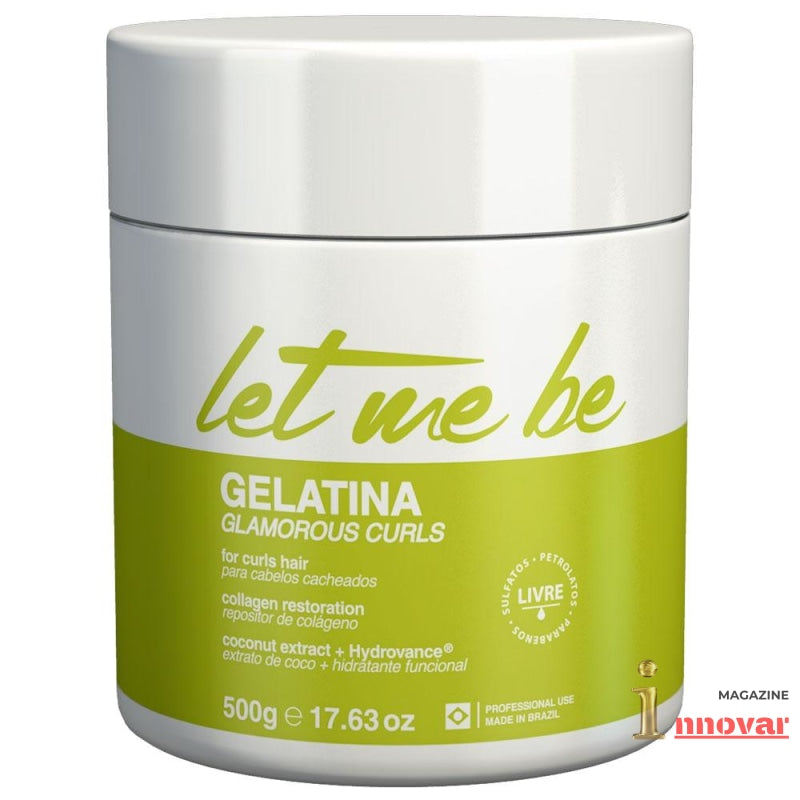 Gelatina Hidratante para Cachos (liberada) 500g - MagazineInnovar