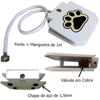 Fonte de Jardim Pet - Doggie - MagazineInnovar