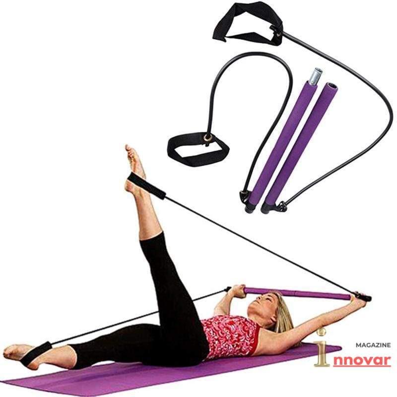 Kit Barra Premium Para Pilates e Exercícios em Geral