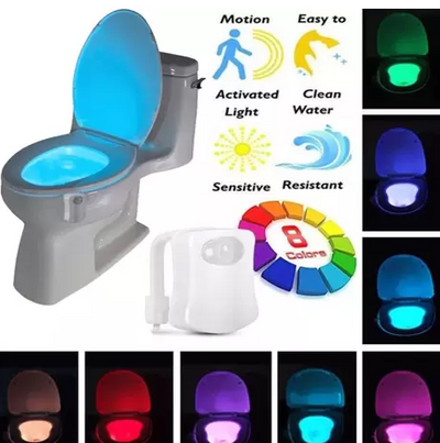 Led Educativo para Vaso Sanitário (Multicores) - MagazineInnovar