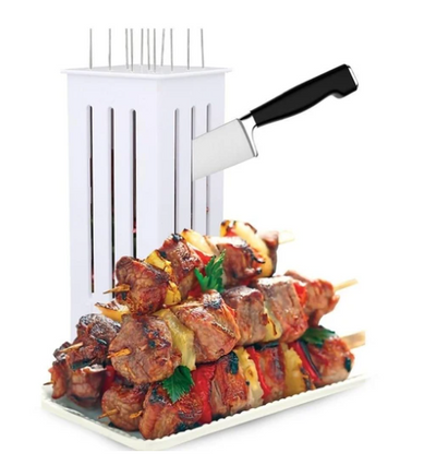 BBQ Fabricante De Espetos De Churrasco De 16 Furos