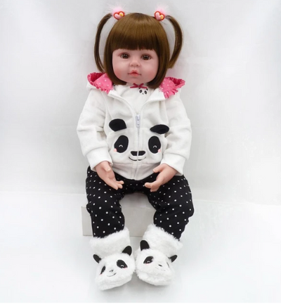 Boneca Panda Realista 48cm