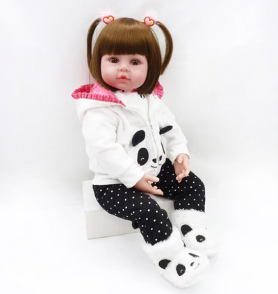 Boneca Panda Realista 48cm