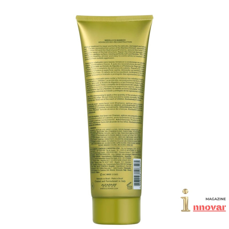 Leve-in Alfaparf Midollo Di Bamboo Creme p/ Pentear Cabelo - MagazineInnovar