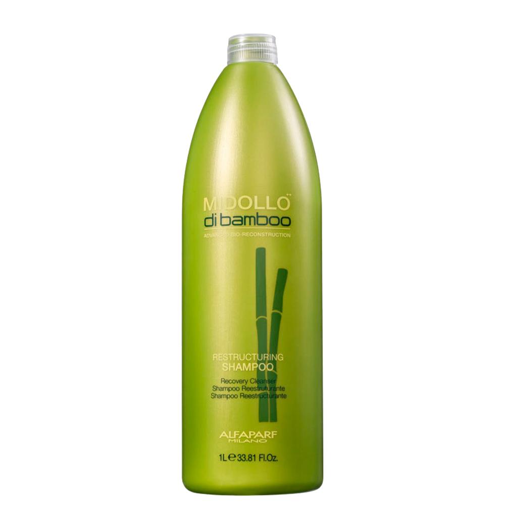 Alfaparf Shampoo Midollo Di Bamboo Reestruturação Capilar 1L - MagazineInnovar