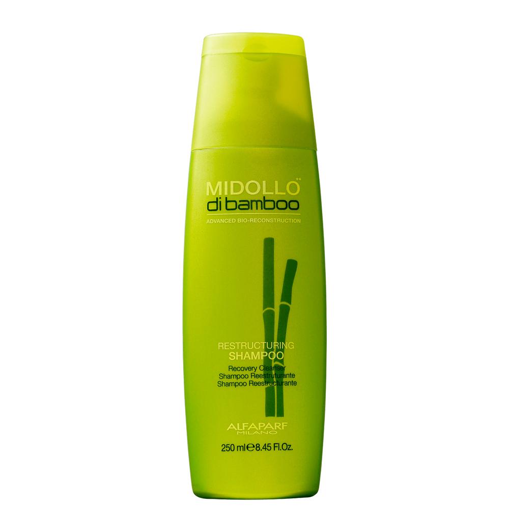 Shampoo Alfaparf Midollo Di Bamboo Reconstrução para Cabelo - MagazineInnovar