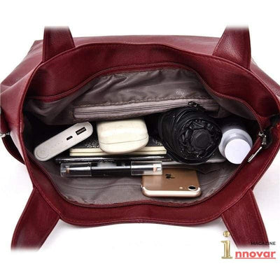 Bolsa - Feminina Couro - MagazineInnovar